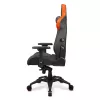 Cadeira gaming universal COUGAR Armor Evo CGR-EVO assento acolchoado Preto, Laranja