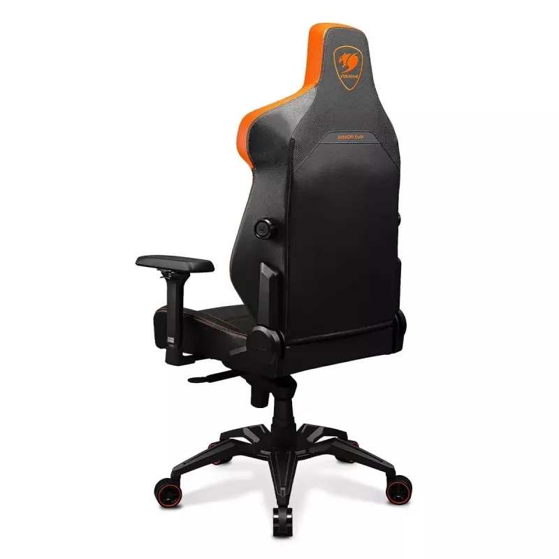 Cadeira gaming universal COUGAR Armor Evo CGR-EVO assento acolchoado Preto, Laranja