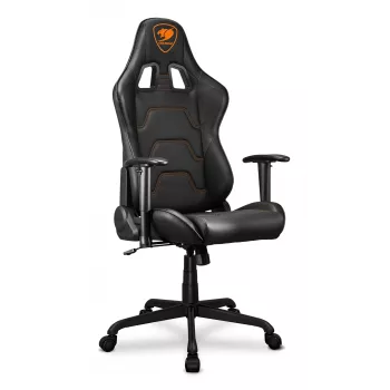 Cadeira gaming universal COUGAR Armor Elite CGR-ELI-BLB assento acolchoado Preto