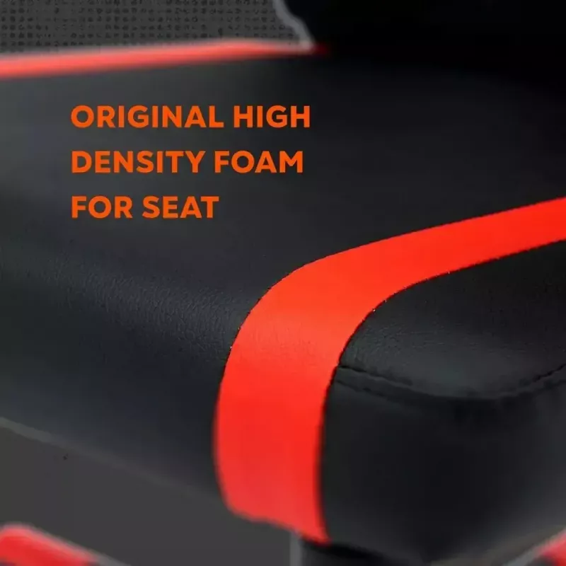 Cadeira gaming Canyon Flow MCH01 assento rígido Preto Laranja 120 kg