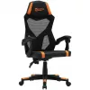 Cadeira gaming Canyon Flow MCH01 assento rígido Preto Laranja 120 kg