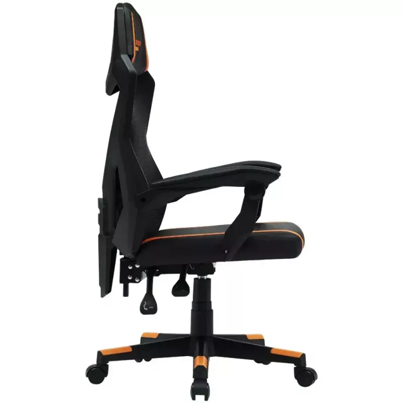 Cadeira gaming Canyon Flow MCH01 assento rígido Preto Laranja 120 kg