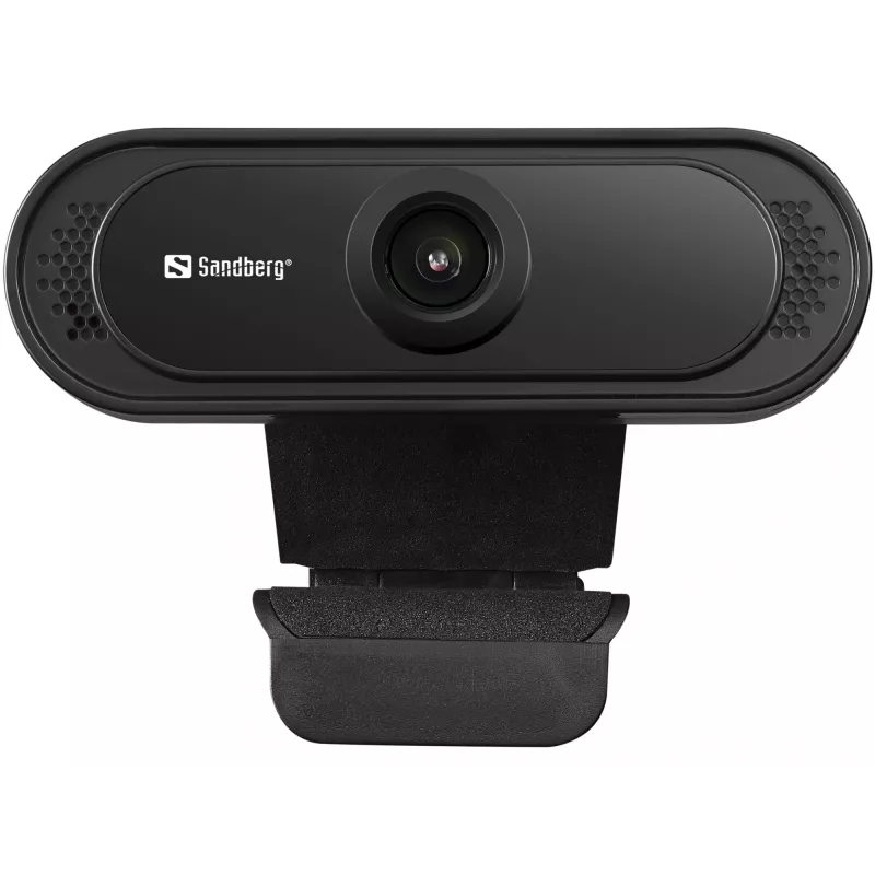 Webcam USB 1080P Sandberg Saver, 2 MP, 1920 x 1080 píxeis, Full HD, 30 fps, 1920x1080@30fps, 1080p