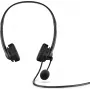 Headset USB estéreo HP G2, com fios, escritório/call center, 90 g, headset, Preto