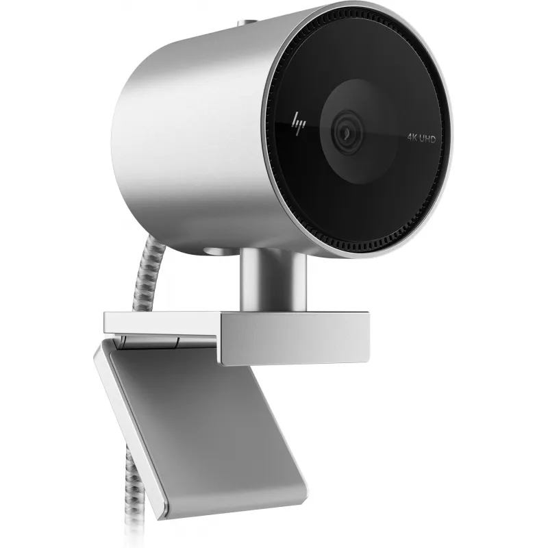 Webcam HP 950 4K, 3840 x 2160 píxeis, Full HD, 30 fps, 1x, Auto, Auto