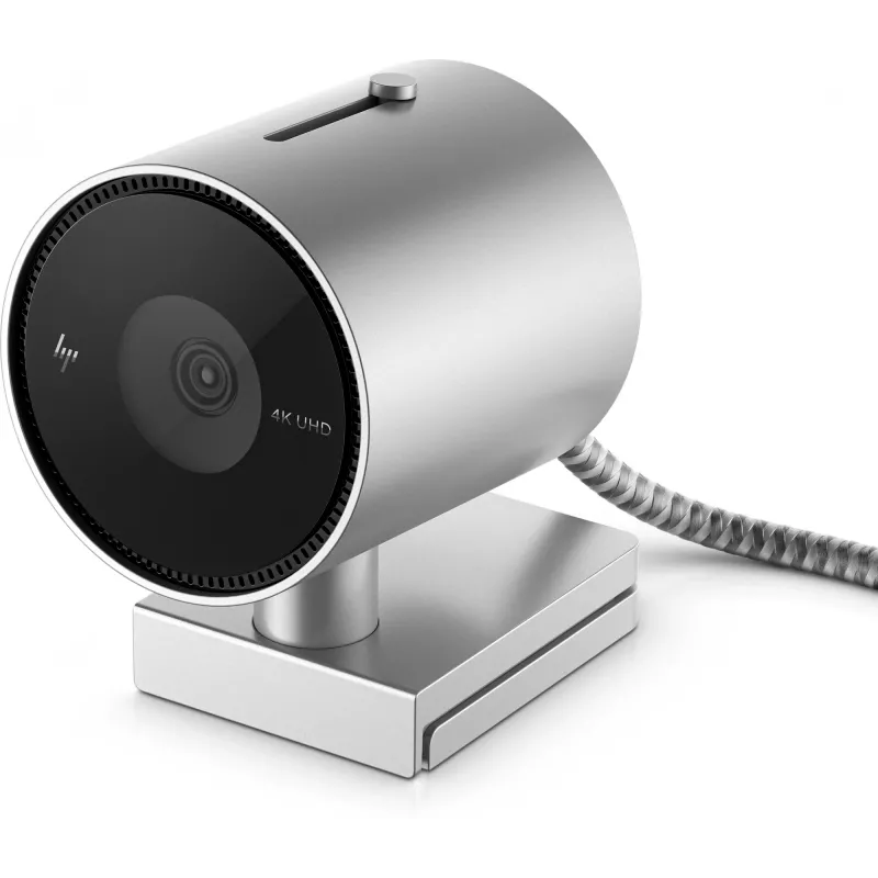 Webcam HP 950 4K, 3840 x 2160 píxeis, Full HD, 30 fps, 1x, Auto, Auto