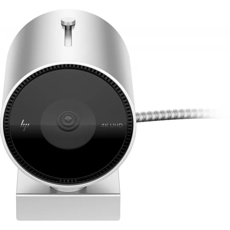 Webcam HP 950 4K, 3840 x 2160 píxeis, Full HD, 30 fps, 1x, Auto, Auto
