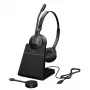 Jabra Engage 55 - USB-C UC Stereo Stand, EMEA/APAC, sem fios, escritório/call center, 83 g, headset, Preto, Titânio