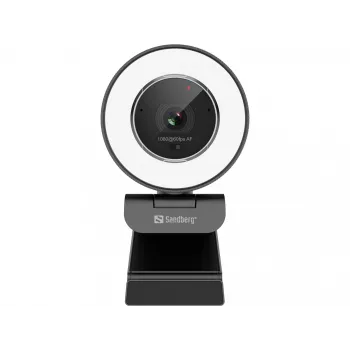 Webcam Sandberg Streamer USB Webcam Pro Elite 2560x1440 60fps preta