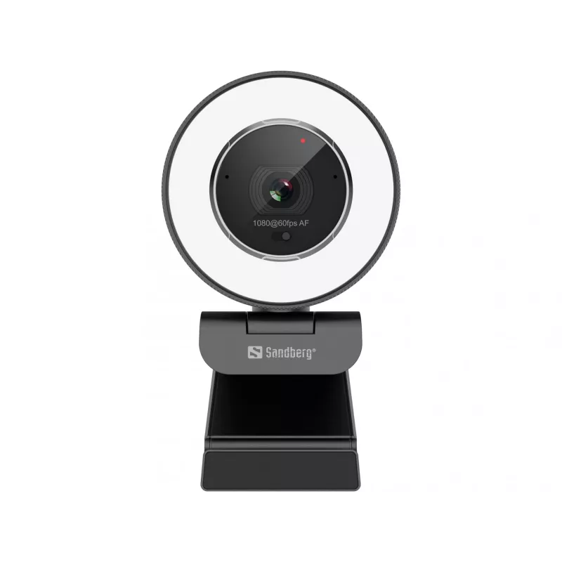 Webcam Sandberg Streamer USB Webcam Pro Elite 2560x1440 60fps preta