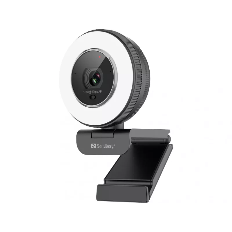 Webcam Sandberg Streamer USB Webcam Pro Elite 2560x1440 60fps preta