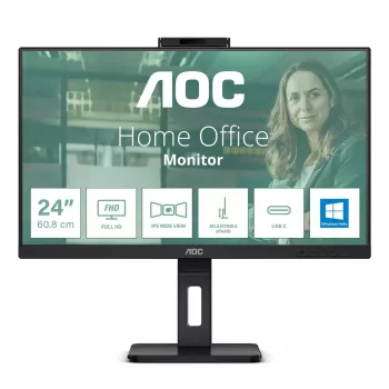 Monitor AOC 24P3CW 60,5 cm (23,8 polegadas) 1920 x 1080 píxeis Full HD LED preto