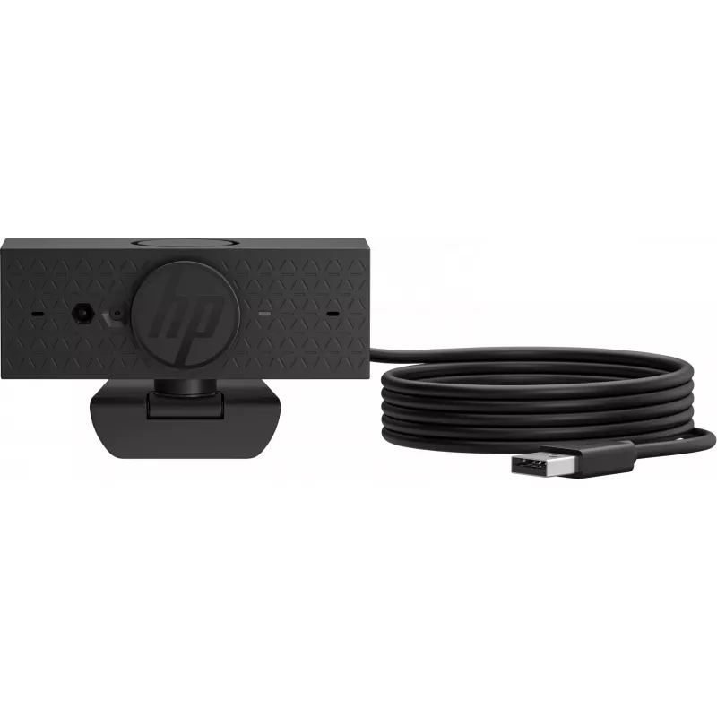 Webcam HP 625 FHD, 4 MP, 1920 x 1080 píxeis, Full HD, empresarial, USB, preta