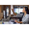 Webcam HP 625 FHD, 4 MP, 1920 x 1080 píxeis, Full HD, empresarial, USB, preta