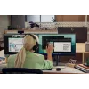 Webcam HP 625 FHD, 4 MP, 1920 x 1080 píxeis, Full HD, empresarial, USB, preta