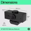 Webcam HP 625 FHD, 4 MP, 1920 x 1080 píxeis, Full HD, empresarial, USB, preta