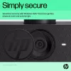 Webcam HP 625 FHD, 4 MP, 1920 x 1080 píxeis, Full HD, empresarial, USB, preta