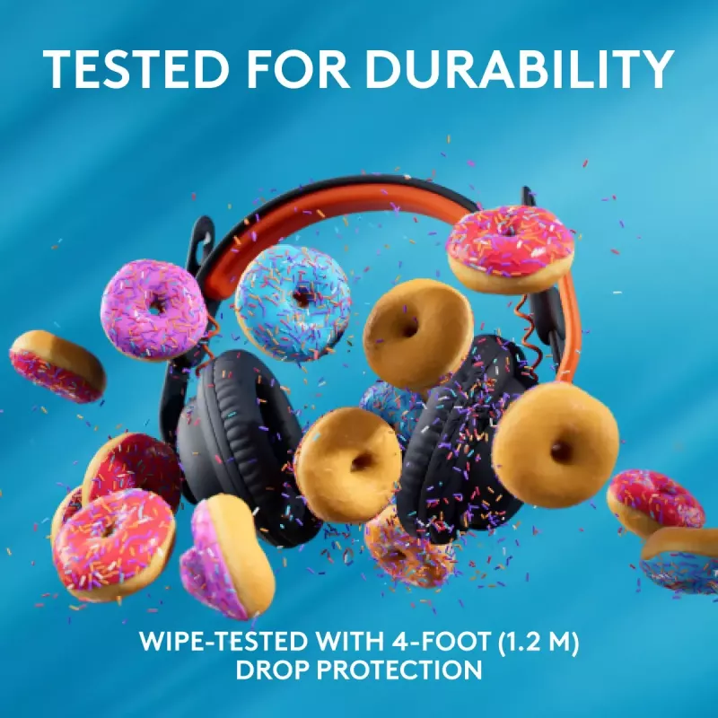 Headset Logitech Zone Learn On Ear 3,5 mm jack
