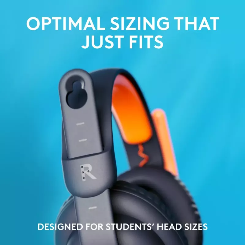 Headset Logitech Zone Learn On Ear 3,5 mm jack