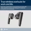 HP Poly Poly Voyager Free 60 UC Carbon preto auriculares + adaptador BT700 USB-A + estojo de carregamento básico