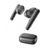 HP Poly Poly Voyager Free 60 UC Carbon preto auriculares + adaptador BT700 USB-A + estojo de carregamento básico