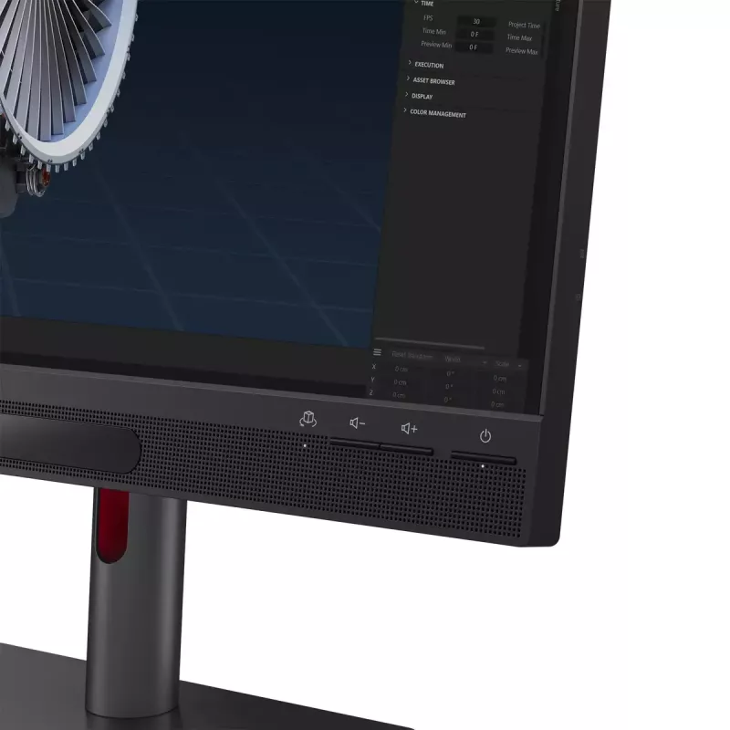 Monitor Lenovo ThinkVision 27 27 polegadas 4K Ultra HD ecrã LED 3840 x 2160 píxeis