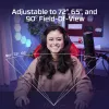 Câmara web HyperX Vision S 75X30AA, rotação/inclinação