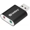 Ligação USB para som Sandberg USB to Sound Link