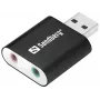 Ligação USB para som Sandberg USB to Sound Link