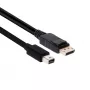 Cabo Club 3D CAC-2163 de Mini DisplayPort para DisplayPort 1.2 HBR2, macho/macho, 2 m (6,56 ft), 4K60Hz