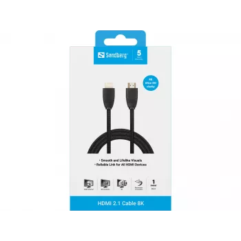 Cabo Sandberg HDMI 2.1 8K, 1m