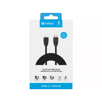 Cabo HDMI Sandberg HDMI 2.1 8K 2m