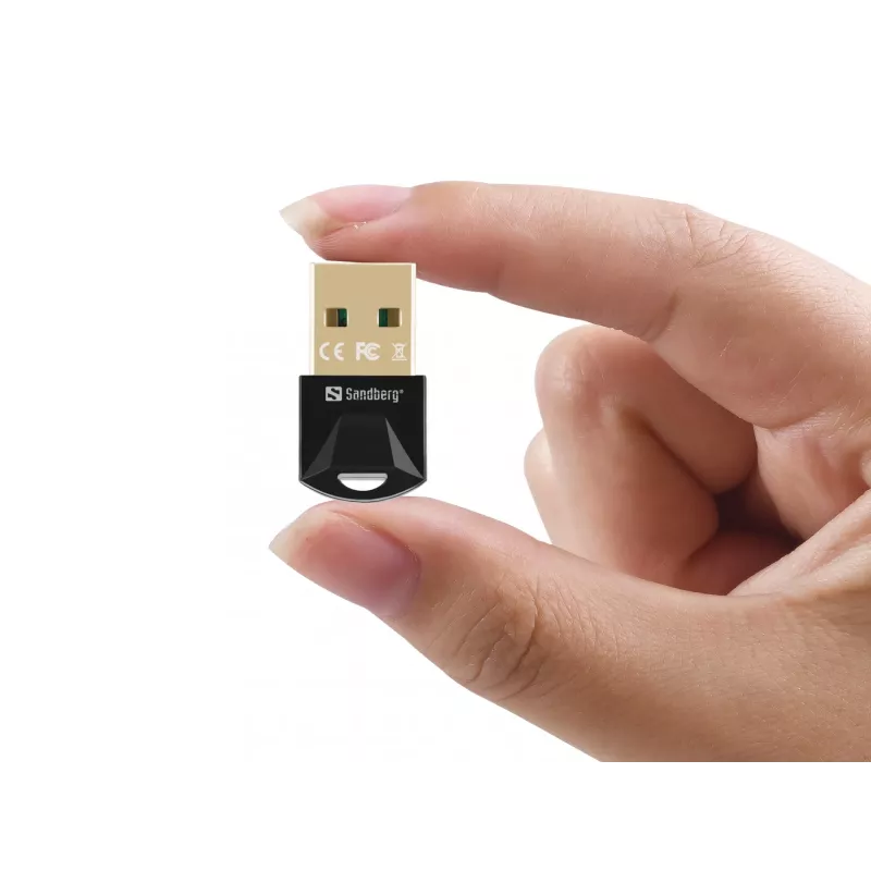 Dongle sem fios Sandberg USB BT 5.3, sem fios, USB, Bluetooth, 3 Mbit/s, preto