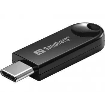 Dongle USB-C Bluetooth 5.3 sem fios SANDBERG 136-69 para PCs e portáteis