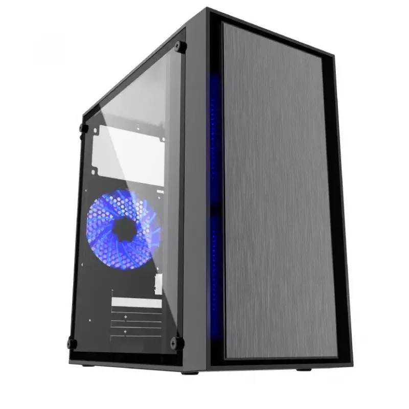 Caixa de computador Gembird CCC-FORNAX-960B Midi Tower preta