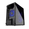 Caixa de computador Gembird CCC-FORNAX-960B Midi Tower preta