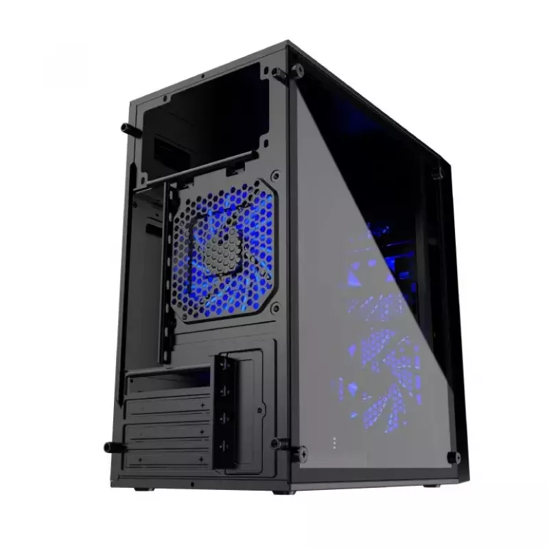 Caixa de computador Gembird CCC-FORNAX-960B Midi Tower preta