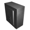 Caixa de PC GEMBIRD Fornax 160 Mini Tower – preta, SPCC, suporta ITX/mATX/ATX, 1×3,5 polegadas + 3×2,5 polegadas baías, 7 slots de expansão, 445×185×390 mm