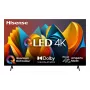 Televisor inteligente Hisense 85E7NQ de 85" (2,16 m) QLED 4K UHD, VIDAA, Dolby Vision, HDR10+, Wi-Fi, 400 cd/m², preto