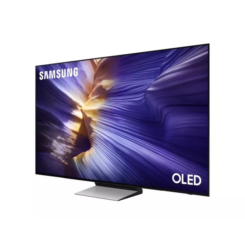 TV OLED Samsung QE77S90FAE 77 inch 4K Ultra HD OLED, 3840×2160, Tizen, 120 Hz, HDR10+ Gaming, Wi-Fi, Bluetooth 5.3, 4x HDMI, 2.1 ch