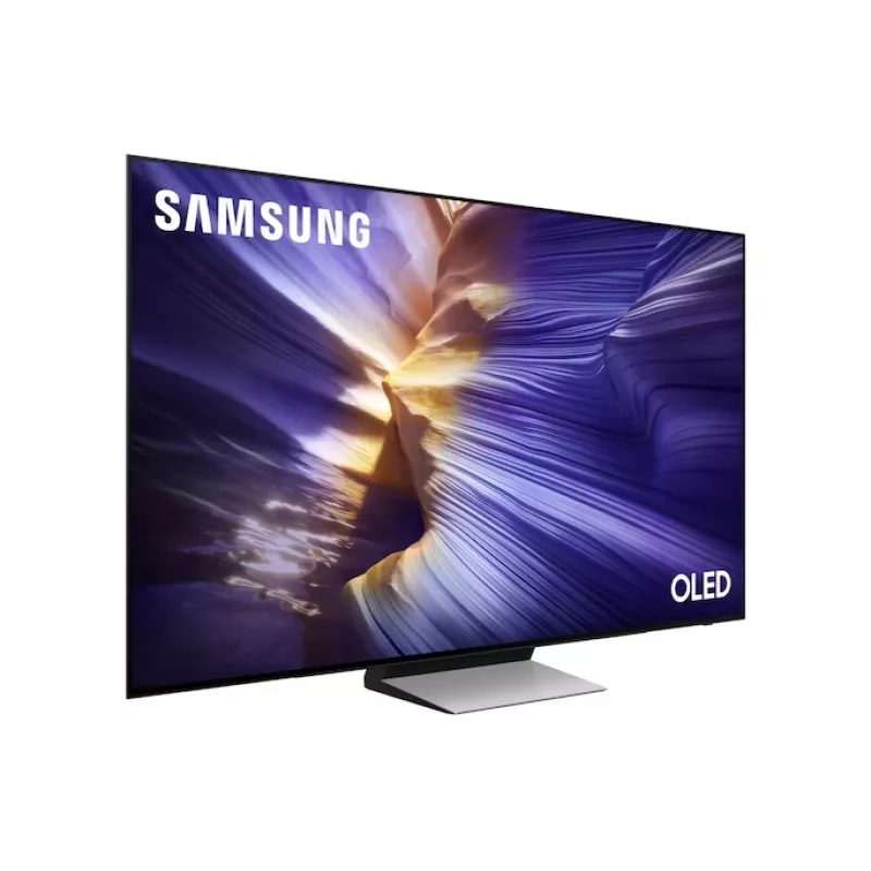 TV OLED Samsung QE77S90FAE 77 inch 4K Ultra HD OLED, 3840×2160, Tizen, 120 Hz, HDR10+ Gaming, Wi-Fi, Bluetooth 5.3, 4x HDMI, 2.1 ch