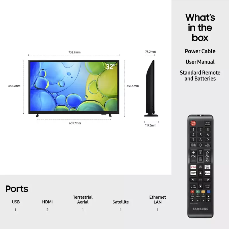 TV LED Samsung UE32F6000FKXXU 32