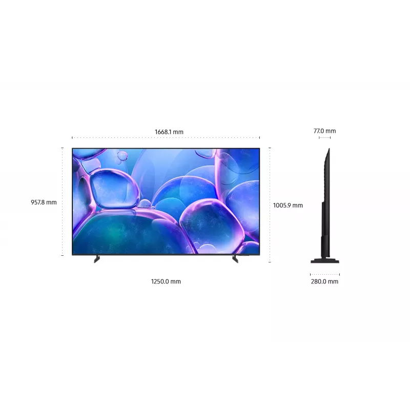 Samsung UE75U7022FKXXH TV 190,5 cm (75 inch) 4K Ultra HD Smart TV Wi-Fi preto