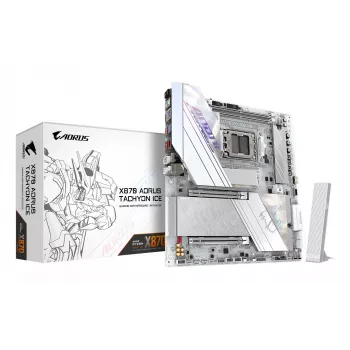 Placa-mãe GIGABYTE X870 AORUS TACHYON ICE, AMD X870, Socket AM5, ATX