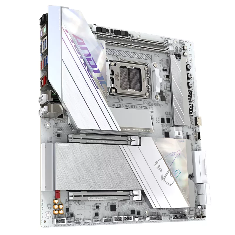 Placa-mãe GIGABYTE X870 AORUS TACHYON ICE, AMD X870, Socket AM5, ATX