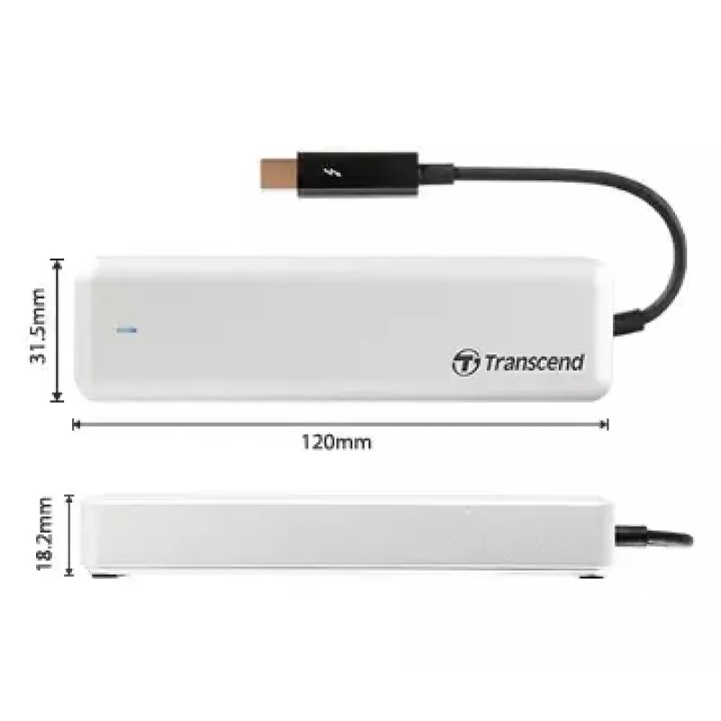 Unidade SSD Transcend 960 GB 2,5 polegadas SATA III JetDrive 855