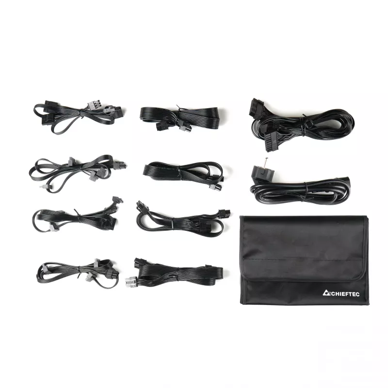 Fonte de alimentação para PC Chieftec Polaris PPS-850FC 850 W 20+4 pin ATX ATX preto