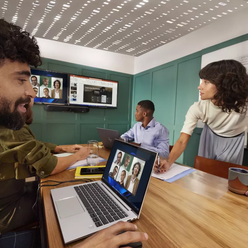 HP Poly Studio V52 Barra de vídeo USB