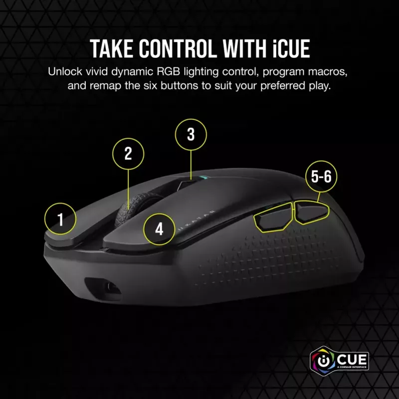 Rato gaming Corsair KATAR ELITE Wireless