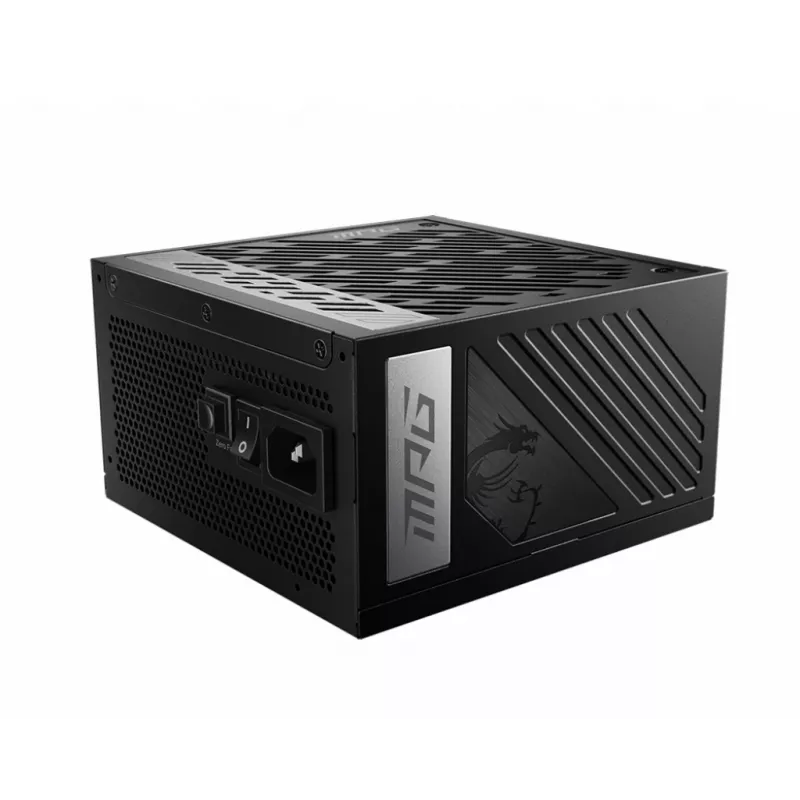 Fonte de alimentação MSI MPG A850G PCIE5 850 W 24-Pin ATX ATX preto